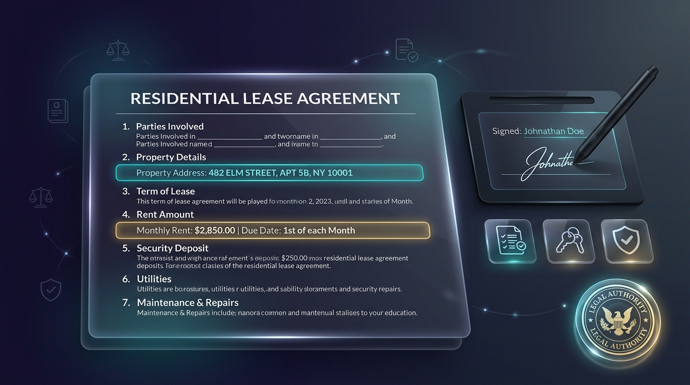How to Write a Residential Lease Agreement: 12 Clauses Every Landlord Needs